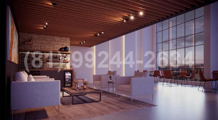 Flat de 1 quarto, 28m² no bairro Boa Vista, em Recife | Eu Corretor