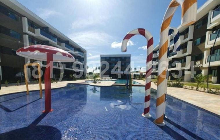 Flat de 1 quarto, 28m² no bairro Muro Alto, em Ipojuca | Eu Corretor