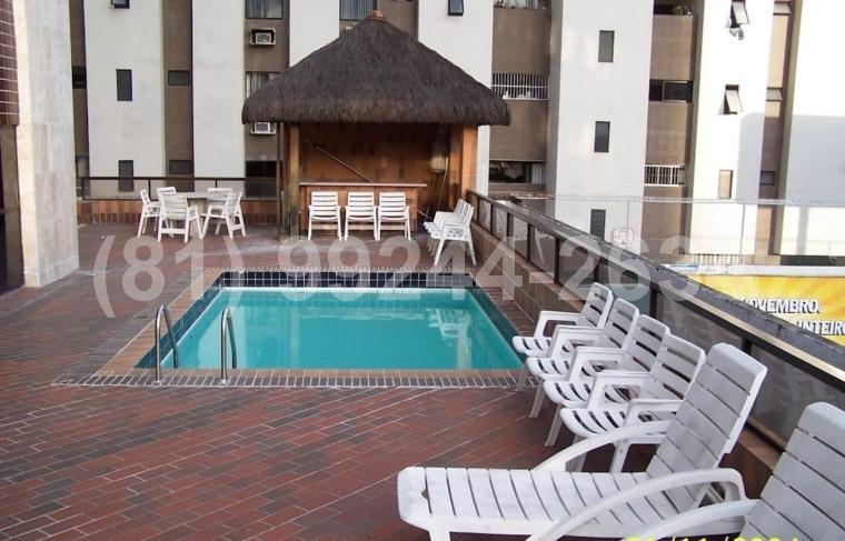 Flat de 1 quarto, 43m² no bairro Boa Viagem, em Recife | Eu Corretor
