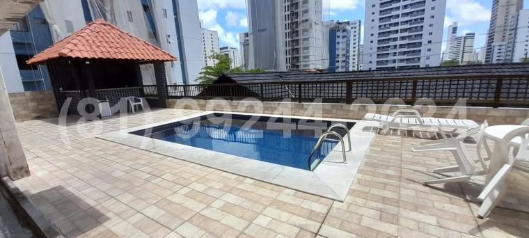 Flat de 1 quarto, 43m² no bairro Boa Viagem, em Recife | Eu Corretor