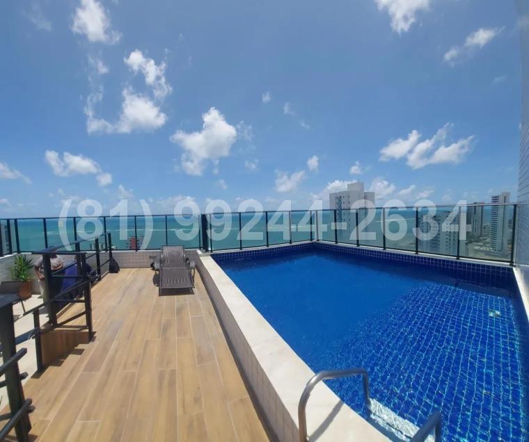Flat de 1 quarto, 37m² no bairro Candeias, em Jaboatão dos Guararapes | Eu Corretor