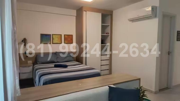 Flat de 1 quarto, 32m² no bairro Aflitos, em Recife | Eu Corretor